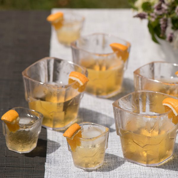 Milchglas-Schnapsgläser - Würfel - 4 cl - 6er-Pack Milchglas-Schnapsgläser - Würfel - 4 cl - 6er-Pack