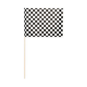 Papierfähnchen - Rennen - 20 x 30 cm - 10er-Packung Papierfähnchen - Rennen - 20 x 30 cm - 10er-Packung