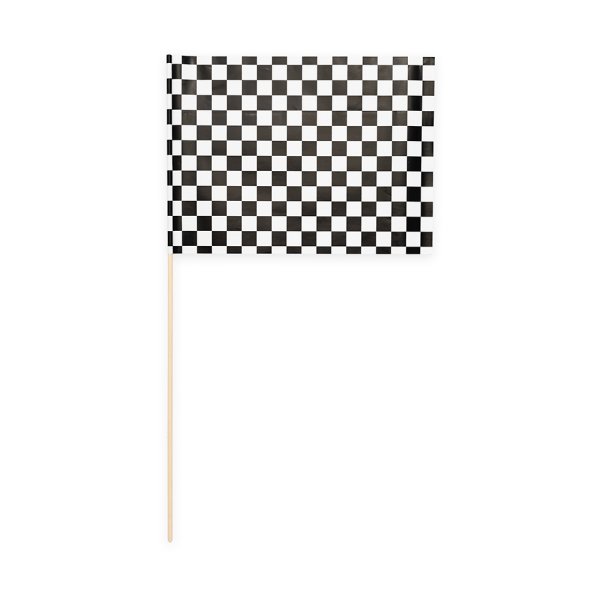 Papierfähnchen - Rennen - 20 x 30 cm - 10er-Packung Papierfähnchen - Rennen - 20 x 30 cm - 10er-Packung