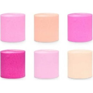 Krepppapier - Rosa Mischung Krepppapier - Rosa Mischung