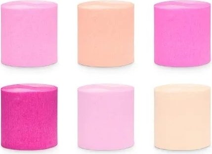 Krepppapier - Rosa Mischung Krepppapier - Rosa Mischung