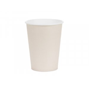 Pappbecher - Beige - 250 ml Pappbecher - Beige - 250 ml