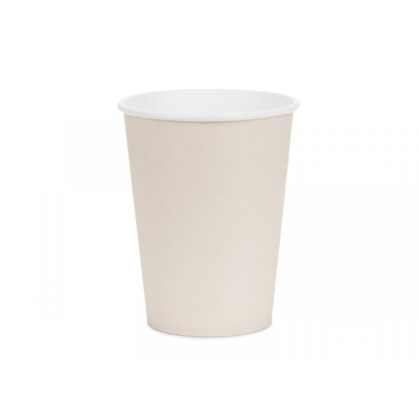 Pappbecher - Beige - 250 ml Pappbecher - Beige - 250 ml