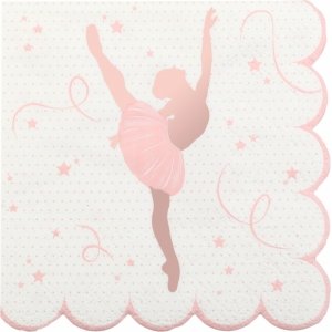 Servietten - Ballerina - 10er-Pack Servietten - Ballerina - 10er-Pack