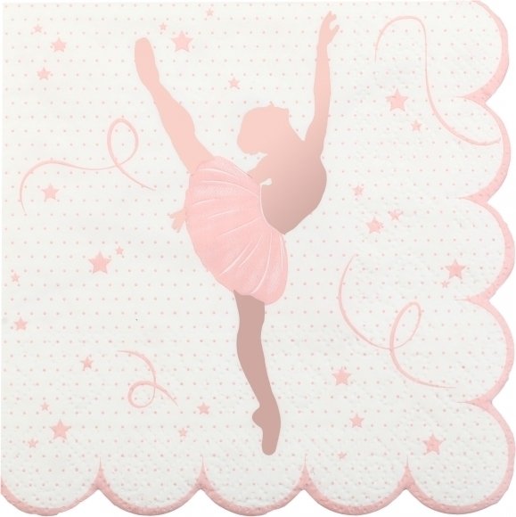 Servietten - Ballerina - 10er-Pack Servietten - Ballerina - 10er-Pack