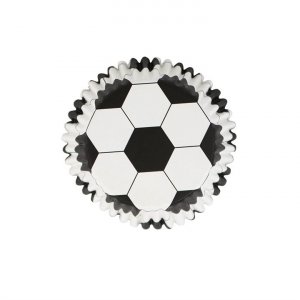 Muffinformen - Alufolie - Fußball - 30er-Packung - PME Muffinformen - Alufolie - Fußball - 30er-Packung - PME
