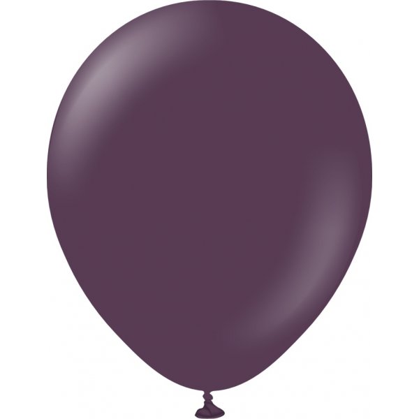 Luftballons einfarbig - Premium 45 cm - Pflaume