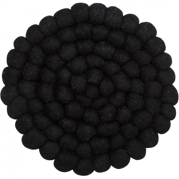 Nisha Topfmatte 20 cm - Schwarz