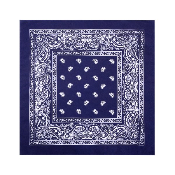 Bandana-Schal - Marineblau Bandana-Schal - Marineblau