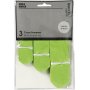 Papierpompons - Limettengrn - Durchm. 20+24+30 cm - 3 Stk