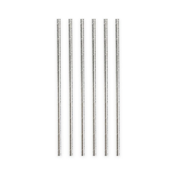 Strohhalme - Silbermetallic - 20er-Packung Strohhalme - Silbermetallic - 20er-Packung
