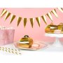 Mini-Flaggengirlande Gold Mini-Flaggengirlande Gold