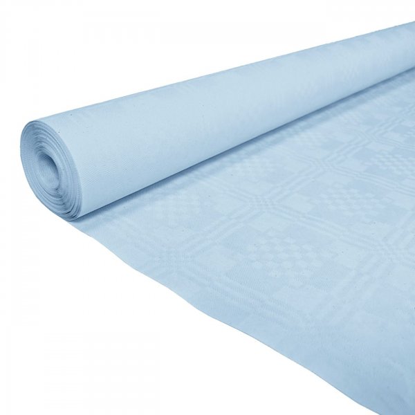 Tischdecke - Papier - Hellblau - 119 cm breit - 100 Meter
