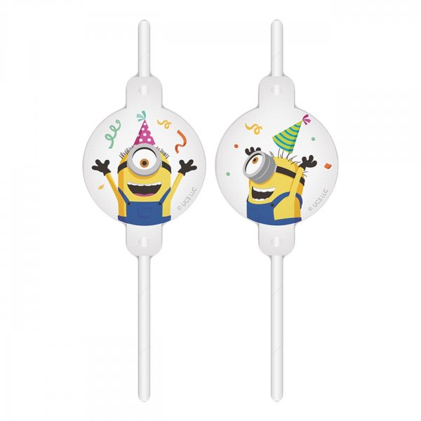 Strohhalme - Minions - 4er-Pack Strohhalme - Minions - 4er-Pack