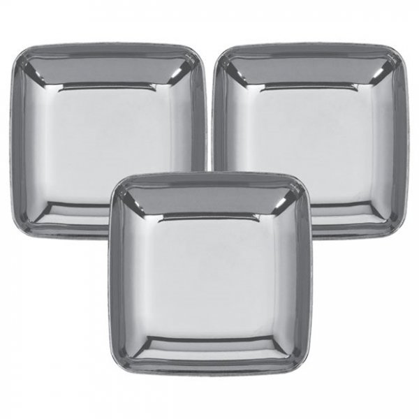 Miniteller - Buffet & Mingle - Silber - 30er-Pack Miniteller - Buffet & Mingle - Silber - 30er-Pack