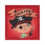 Servietten - Piraten - 20er-Packung