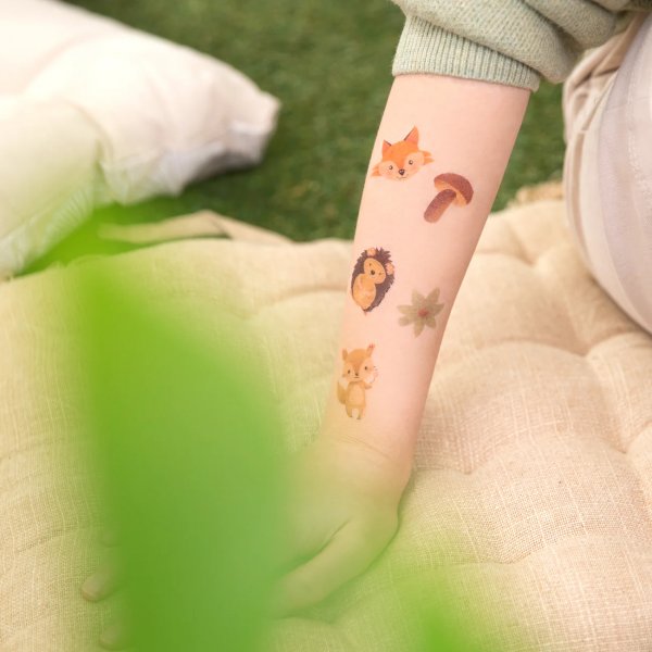 Tattoos - Freunde des Waldes - 20 Stk Tattoos - Freunde des Waldes - 20 Stk