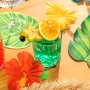 Snack- und Getränkestäbchen - Blume - 12 cm - 25 Stück Snack- und Getränkestäbchen - Blume - 12 cm - 25 Stück