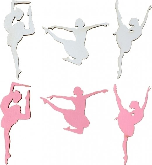 Tischdekoration - Ballerinas Tischdekoration - Ballerinas