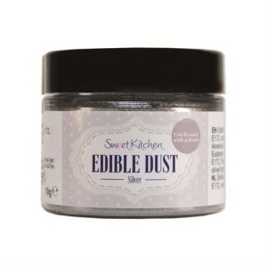 Essbarer Glitzer - Sweet Kitchen - Silber - 10 g Essbarer Glitzer - Sweet Kitchen - Silber - 10 g