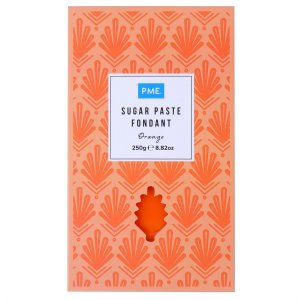Zuckerpaste/Zuckerpaste Premium - Orange - PME - 250 g Zuckerpaste/Zuckerpaste Premium - Orange - PME - 250 g