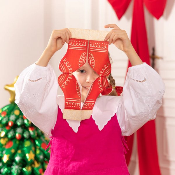 Servietten - Weihnachtsstrumpf - 10er-Pack Servietten - Weihnachtsstrumpf - 10er-Pack