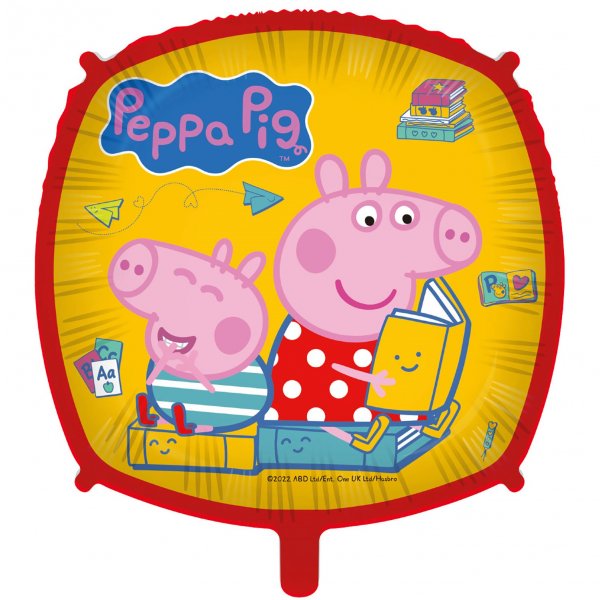 Folienballon - Greta Pig - Mix - 46 cm Folienballon - Greta Pig - Mix - 46 cm