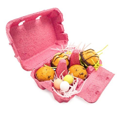 Eierkarton - Rosa - Happy Sprinkles