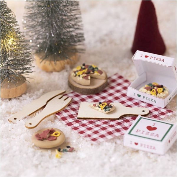 Pizza-Set für den Weihnachtsmann Pizza-Set für den Weihnachtsmann