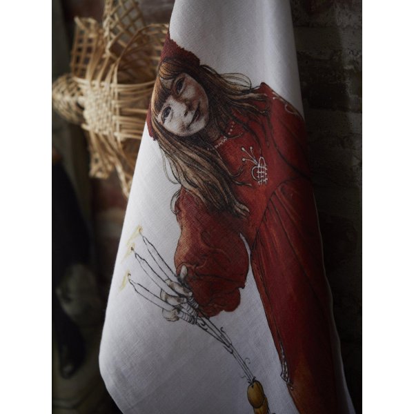 Idun Kchentuch 50 x 70 cm - Rot