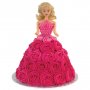 Puppe - Barbie-Kuchen - Blond