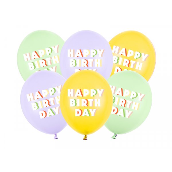 Luftballons zum Geburtstag - Mix Luftballons zum Geburtstag - Mix