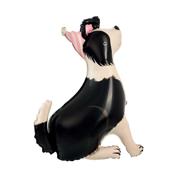 Folienballon - Hund "Border Collie" - 76 x 96 cm