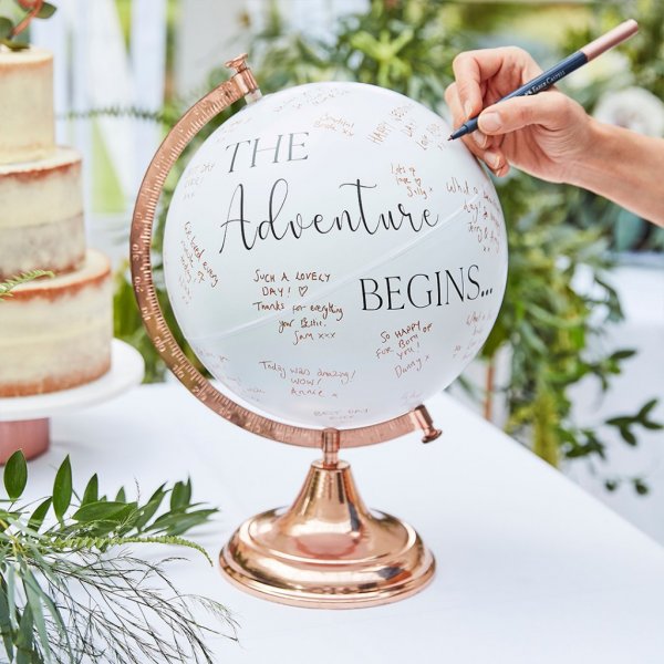 Globus - Gstebuch - Botanische Hochzeit