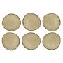 Platzierungskarten - Kreise - Holz - 20er-Pack