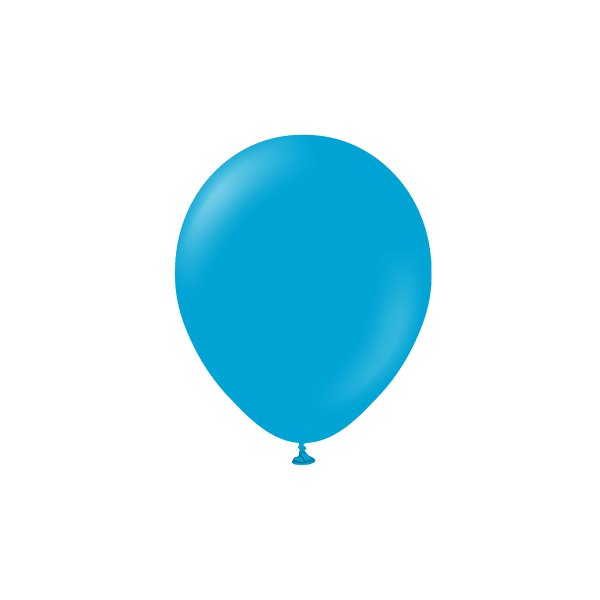 Mini-Luftballons, einfarbig - Premium 13 cm - Karibikblau - 25er-Packung Mini-Luftballons, einfarbig - Premium 13 cm - Karibikblau - 25er-Packung