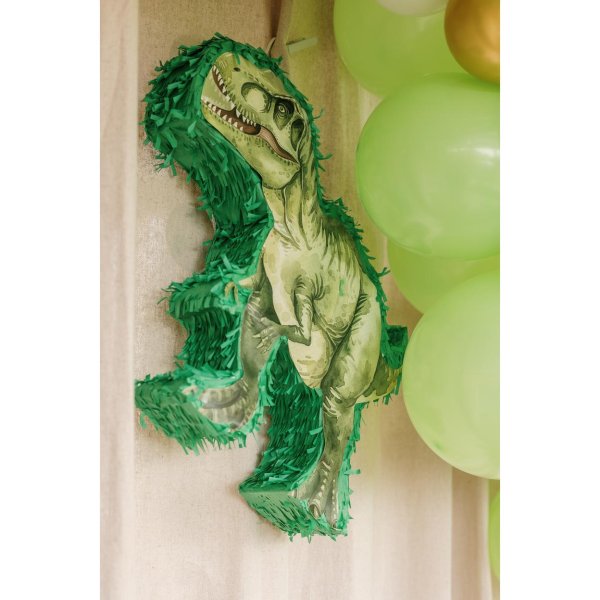 Pi�ata-Dinosaurier - Gr�n - 42 x 45 cm
