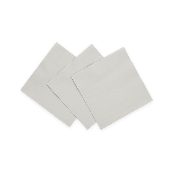 Kleine Servietten - Silber - 24 x 24 cm - 20er-Packung Kleine Servietten - Silber - 24 x 24 cm - 20er-Packung