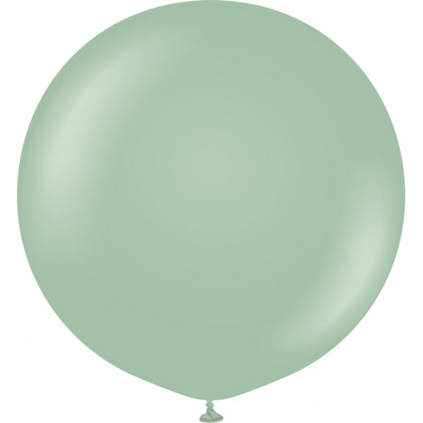 Luftballons uni - Premium 90 cm - Wintergrn - 2er-Pack