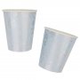 Pappbecher - Schillernde Schneeflocke - 8er-Pack Pappbecher - Schillernde Schneeflocke - 8er-Pack