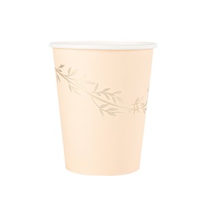 Pappbecher mit Blumenmuster - 8er-Packung Pappbecher mit Blumenmuster - 8er-Packung