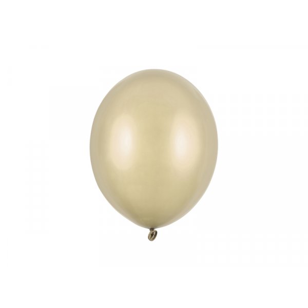 Ballons - Metallic-Kaltgold - 27 cm Ballons - Metallic-Kaltgold - 27 cm