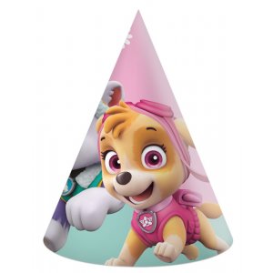 Partyh�te - Paw Patrol - Skye & Everest - 6er-Pack