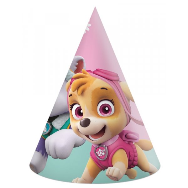 Partyhüte - Paw Patrol - Skye & Everest - 6er-Pack Partyhüte - Paw Patrol - Skye & Everest - 6er-Pack