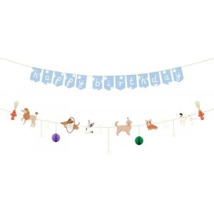 Girlande - Happy Birthday - Hunde - 2,1 m Girlande - Happy Birthday - Hunde - 2,1 m