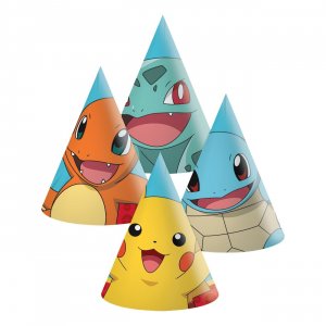 Pokémon-Partyhüte - 6er-Pack Pokémon-Partyhüte - 6er-Pack