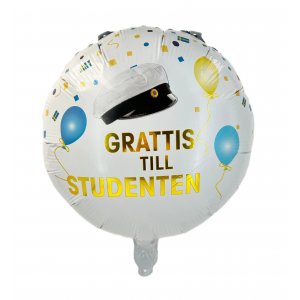 Folienballon - Glückwunsch an den Absolventen - 35 cm Folienballon - Glückwunsch an den Absolventen - 35 cm