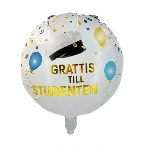 Folienballon - Glückwunsch an den Absolventen - 35 cm Folienballon - Glückwunsch an den Absolventen - 35 cm