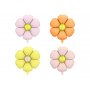 Folienballons - Blumen - 4 Stück - 45 cm Folienballons - Blumen - 4 Stück - 45 cm