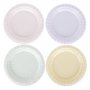 Pappteller - Pastellmischung - 8er-Pack Pappteller - Pastellmischung - 8er-Pack